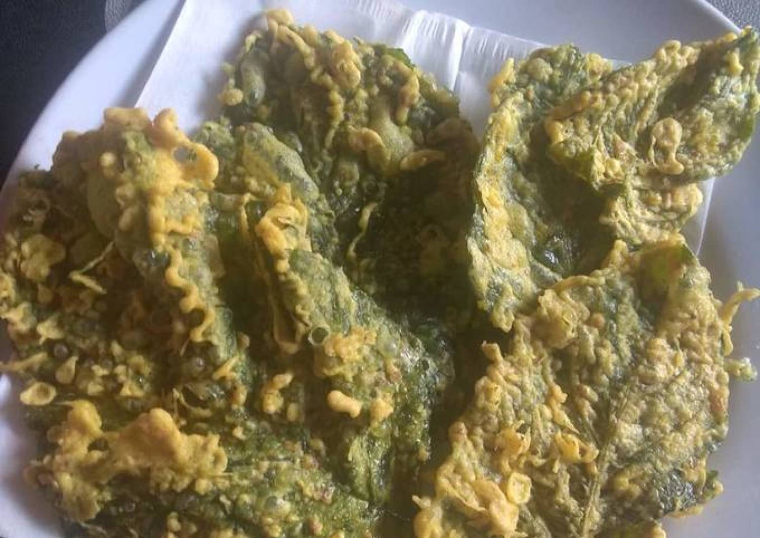 Keripik Bayam Tanpa Santan