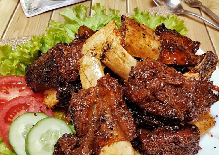 cara membuat iga bakar madu