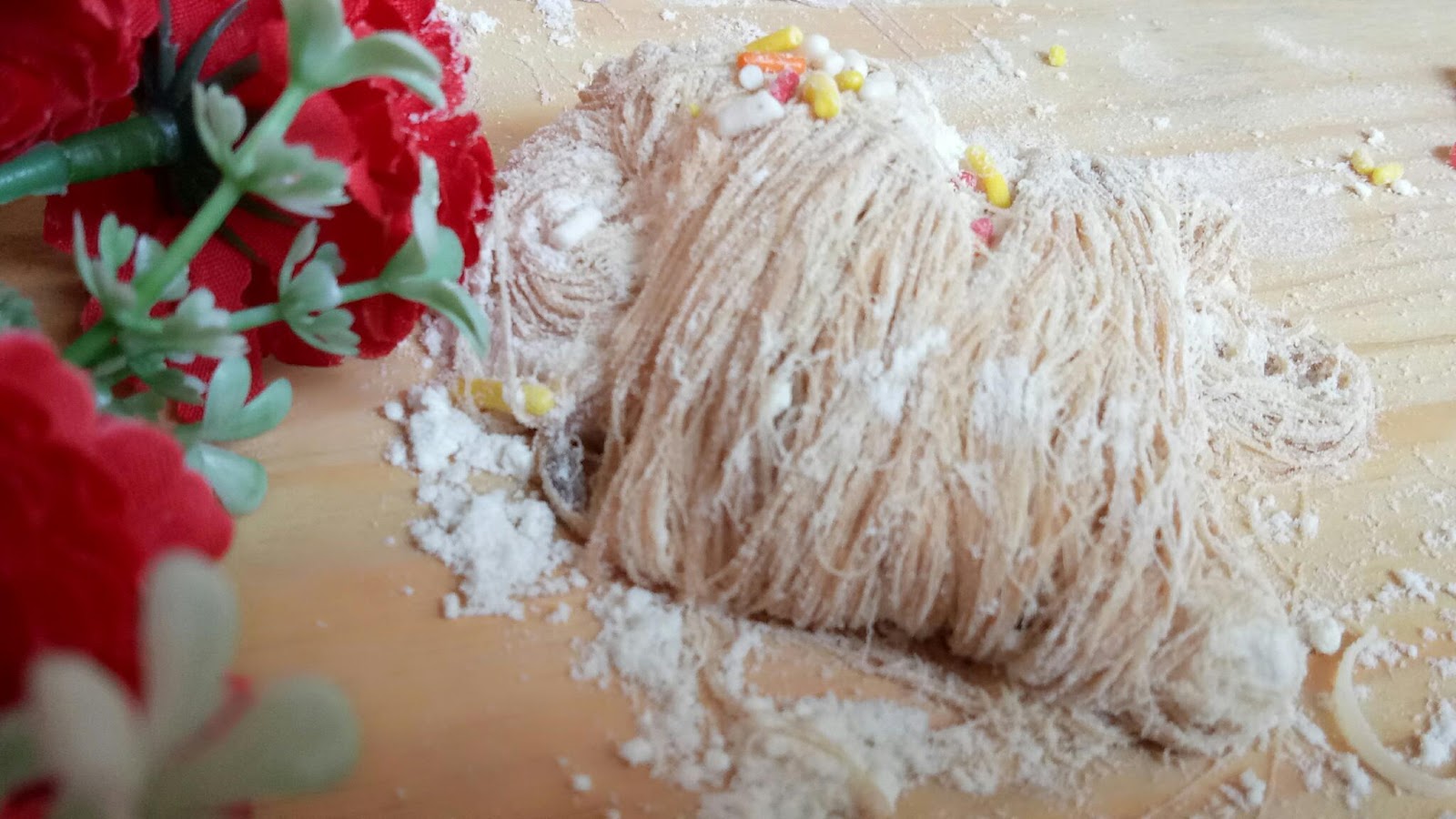 Cara membuat gulali rambut nenek tanpa jeruk nipis