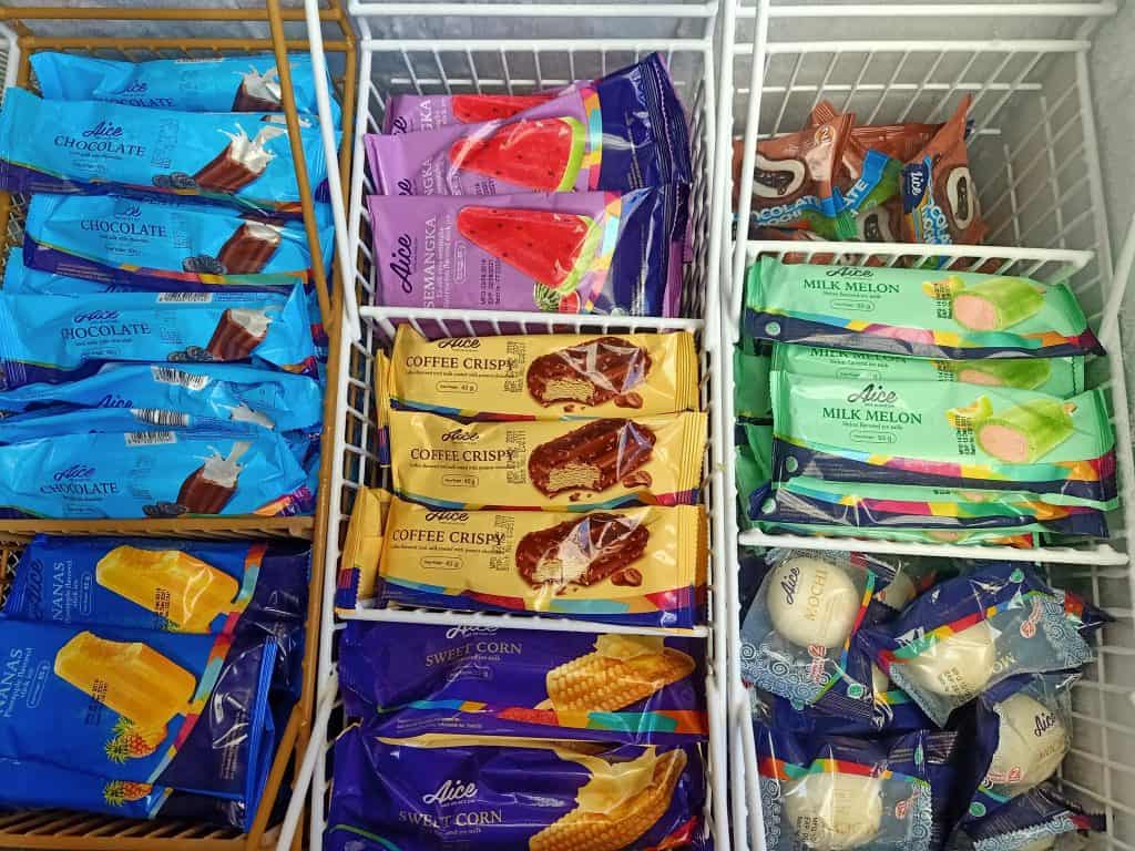 Jual Es Krim Aice Modal dan Keuntungan