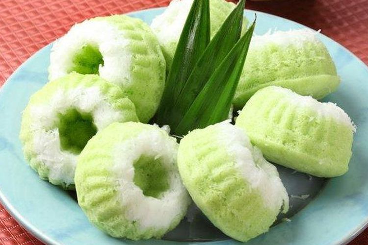 Cara membuat kue putu ayu