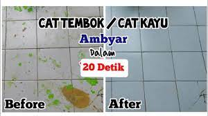 Cara Menghilangkan Cat di Lantai