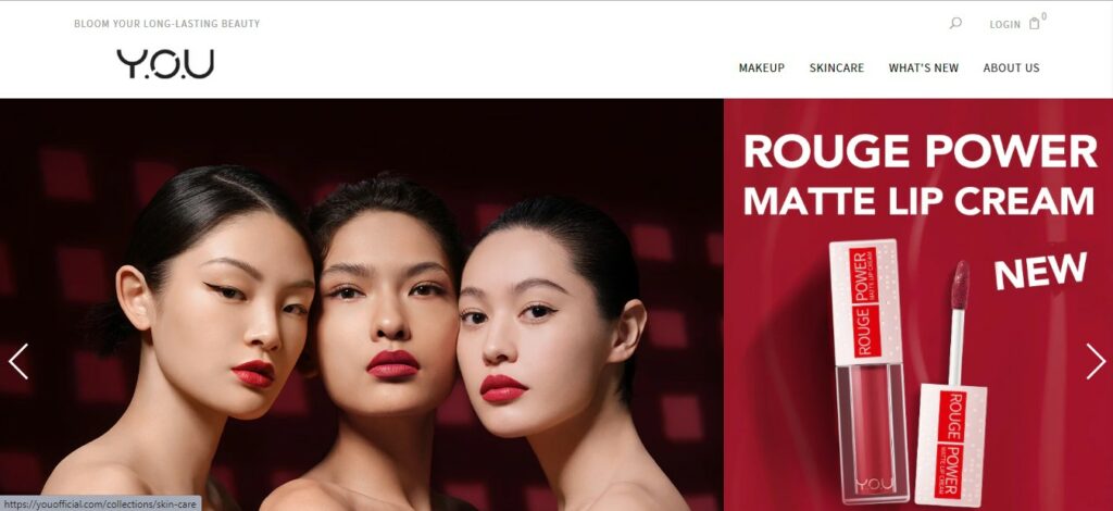 Landing page you make up