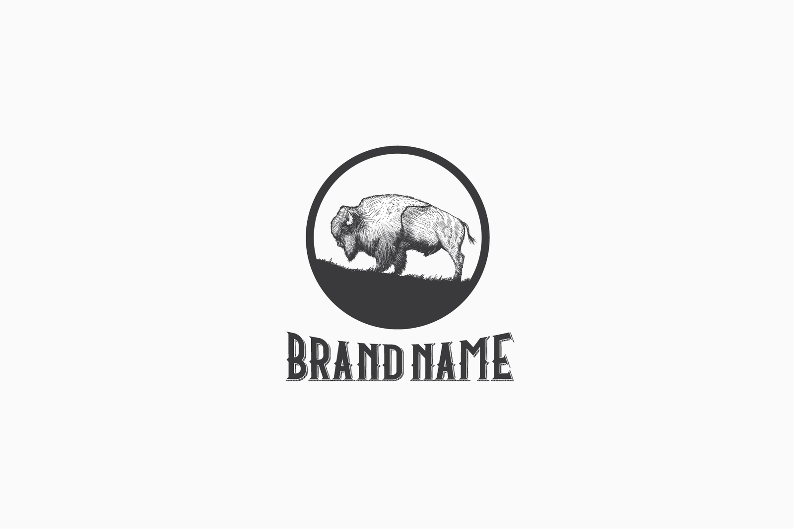 maksimalkan pemanfaatan logo bison’s 